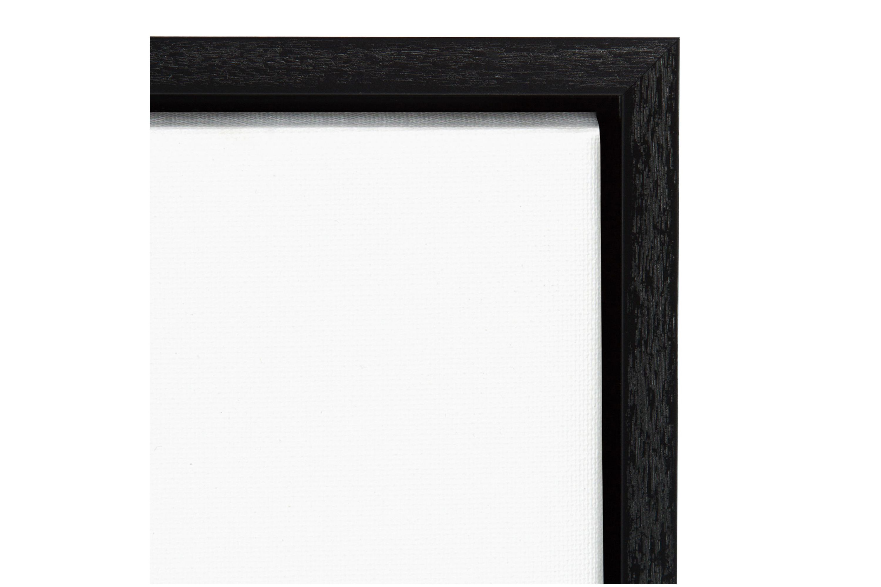 Shiplap Bath I Framed Canvas Wall Art Print