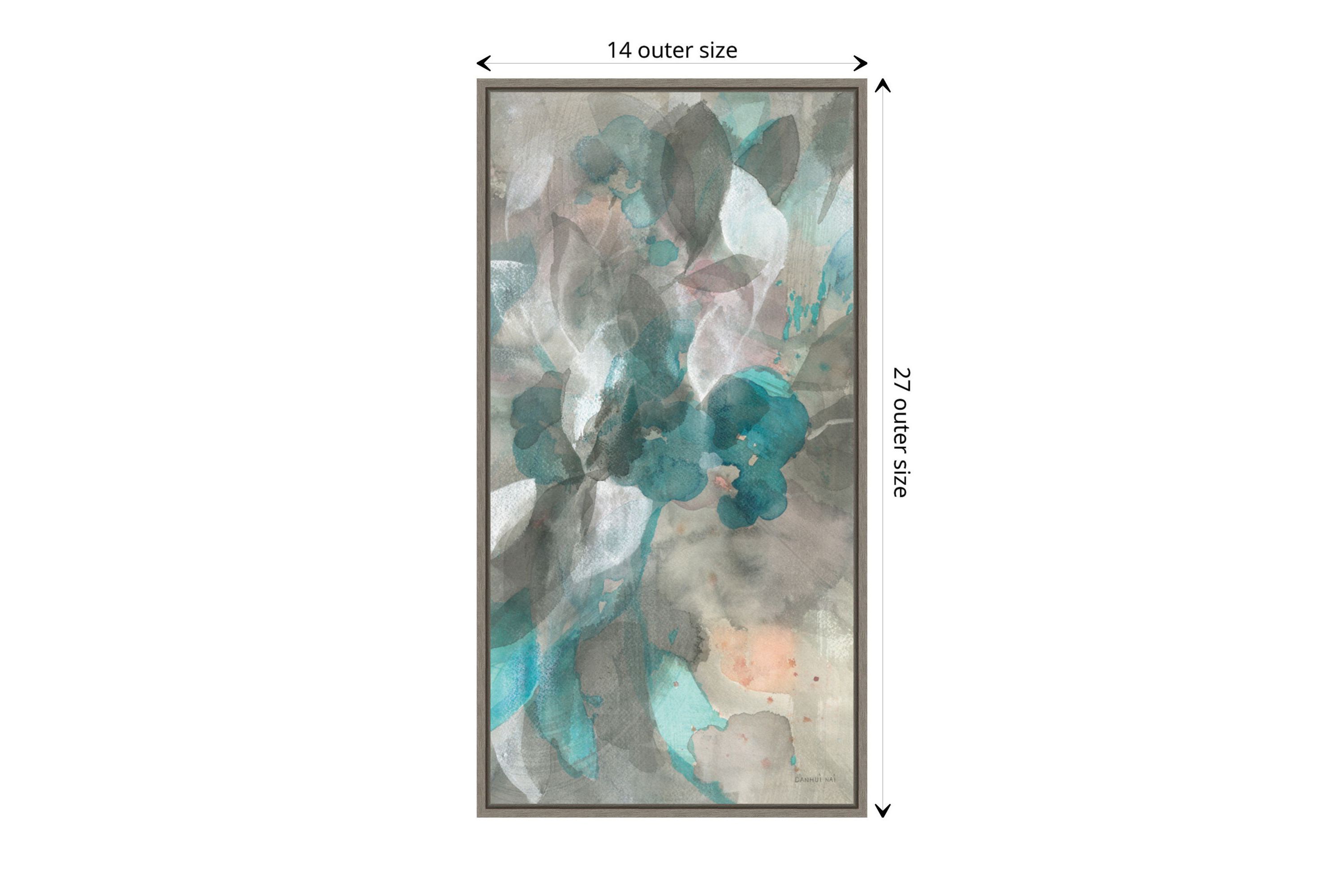 Abstract Nature III Framed Canvas Wall Art Print