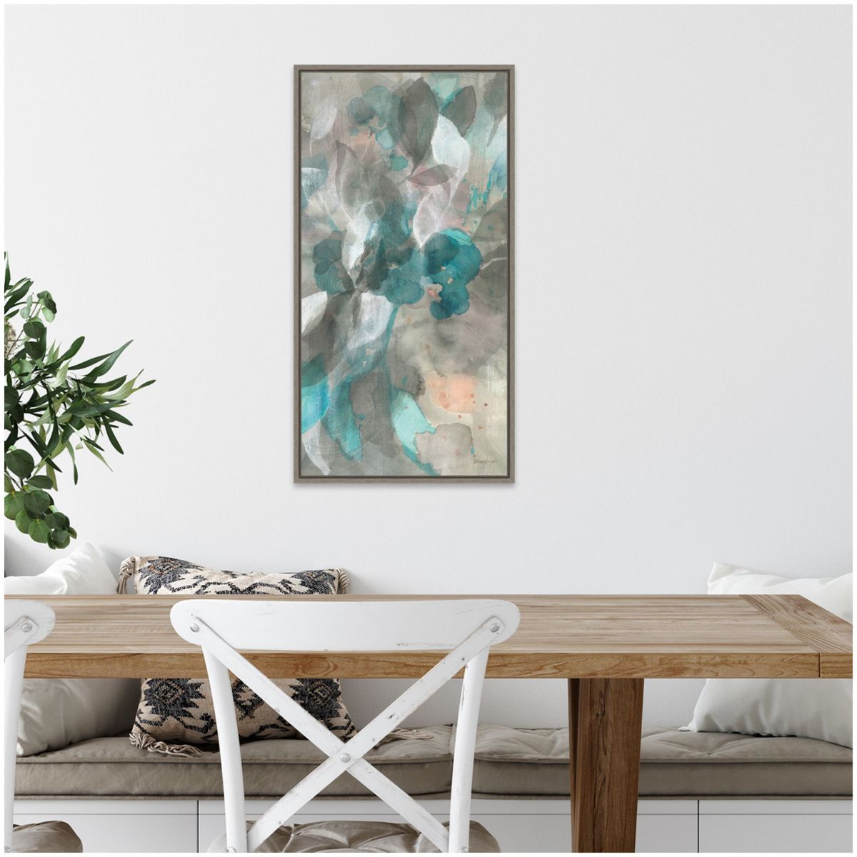 Abstract Nature III Framed Canvas Wall Art Print