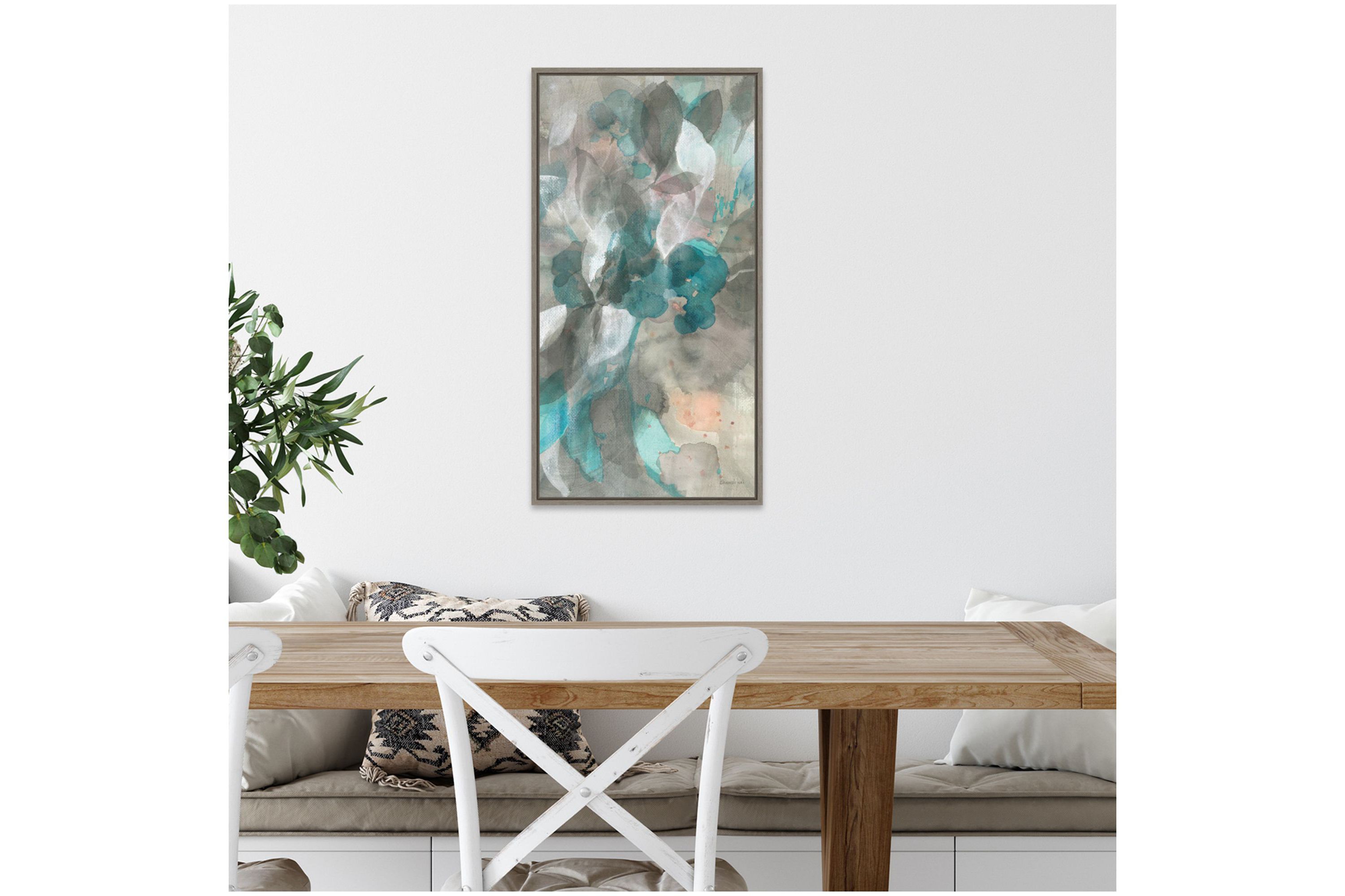 Abstract Nature III Framed Canvas Wall Art Print