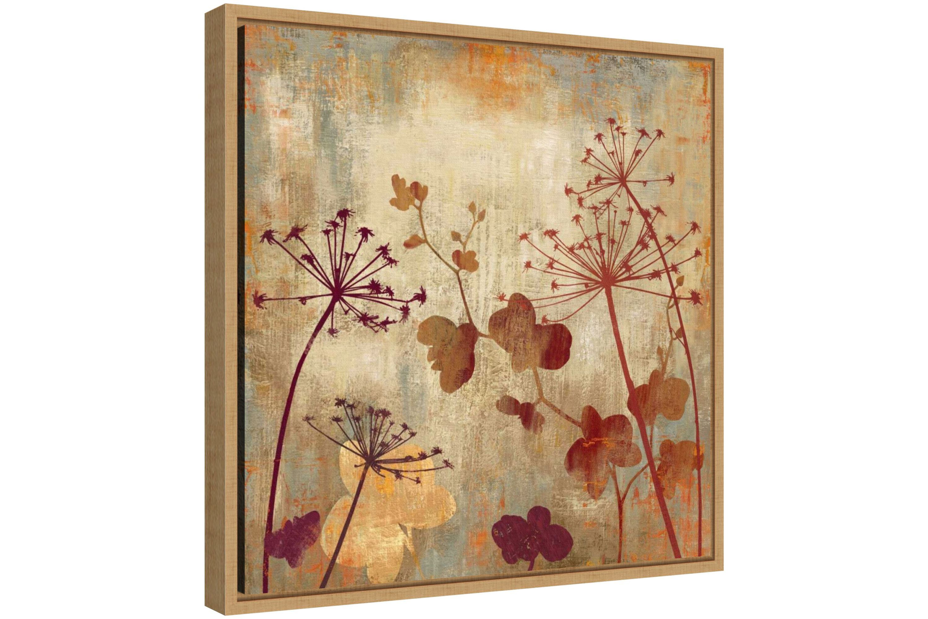 Wild Field I Framed Canvas Wall Art Print