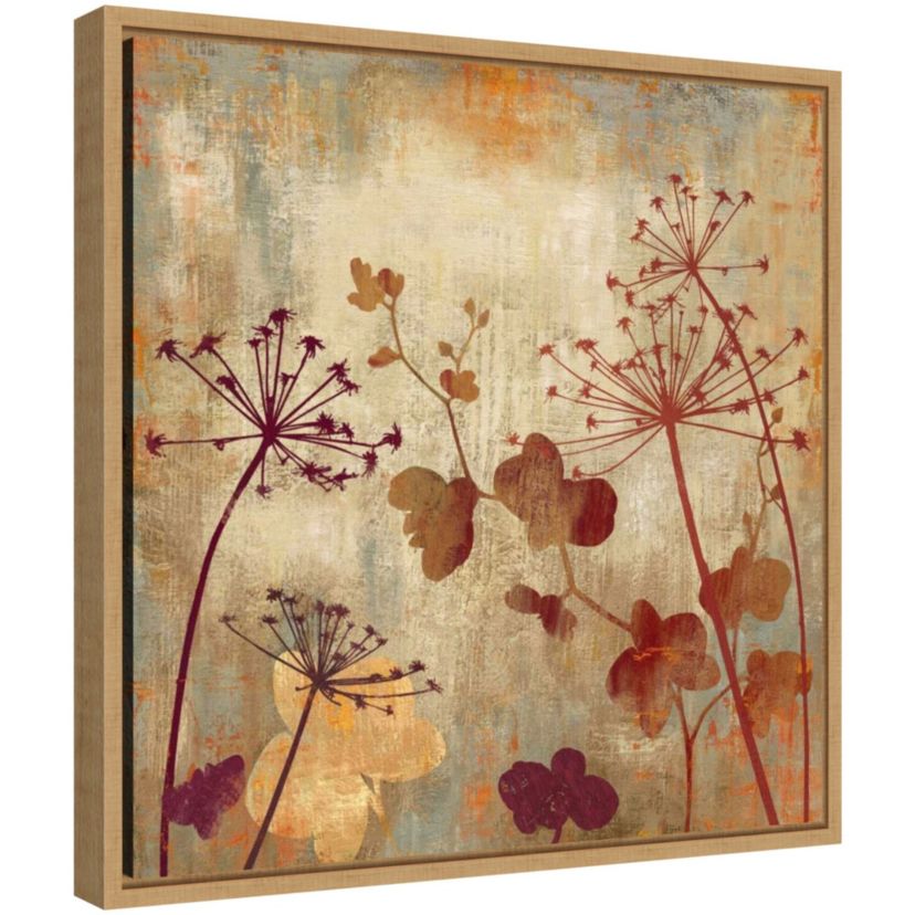 Wild Field I Framed Canvas Wall Art Print