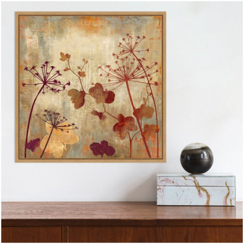 Wild Field I Framed Canvas Wall Art Print