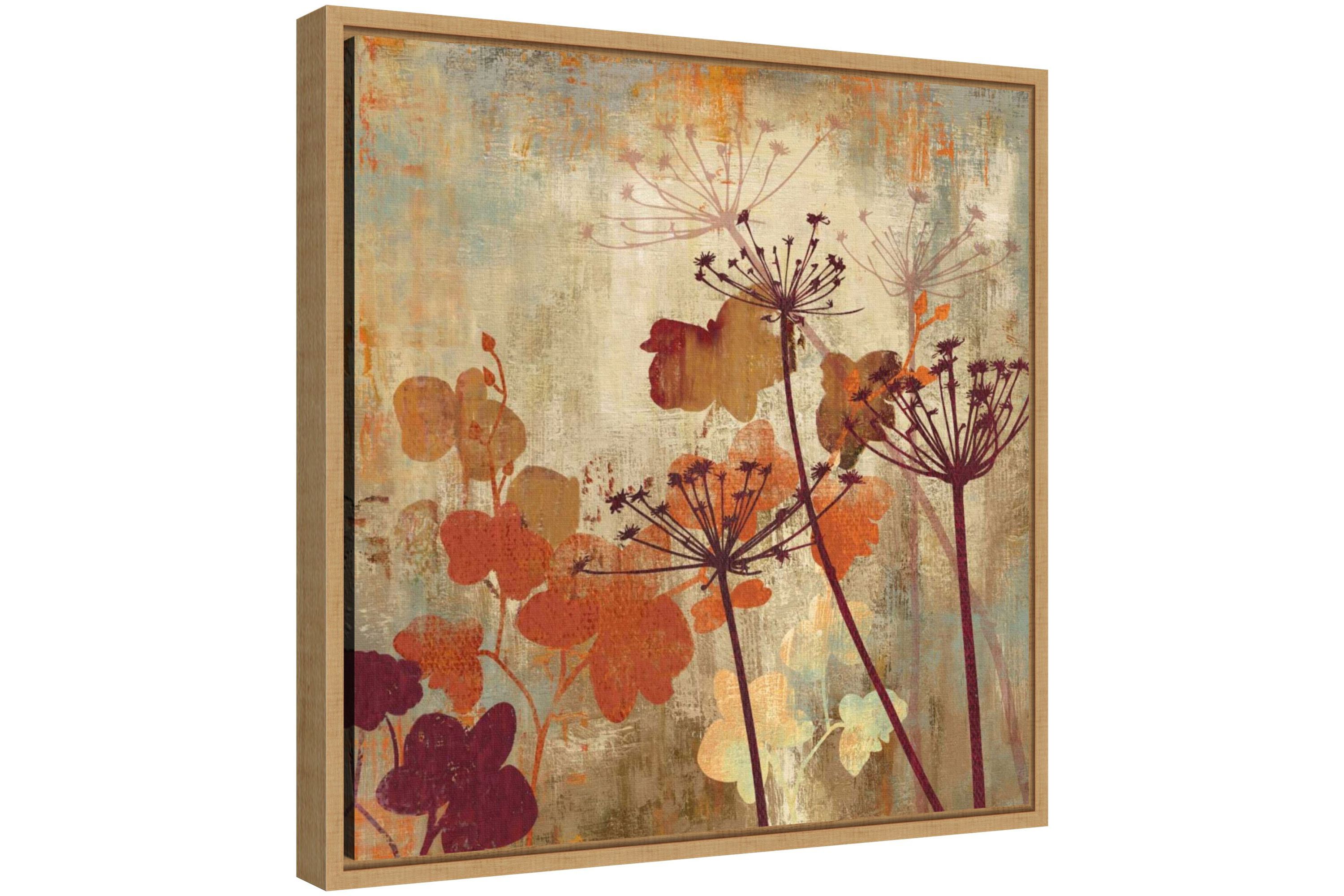 Wild Field II Framed Canvas Wall Art Print