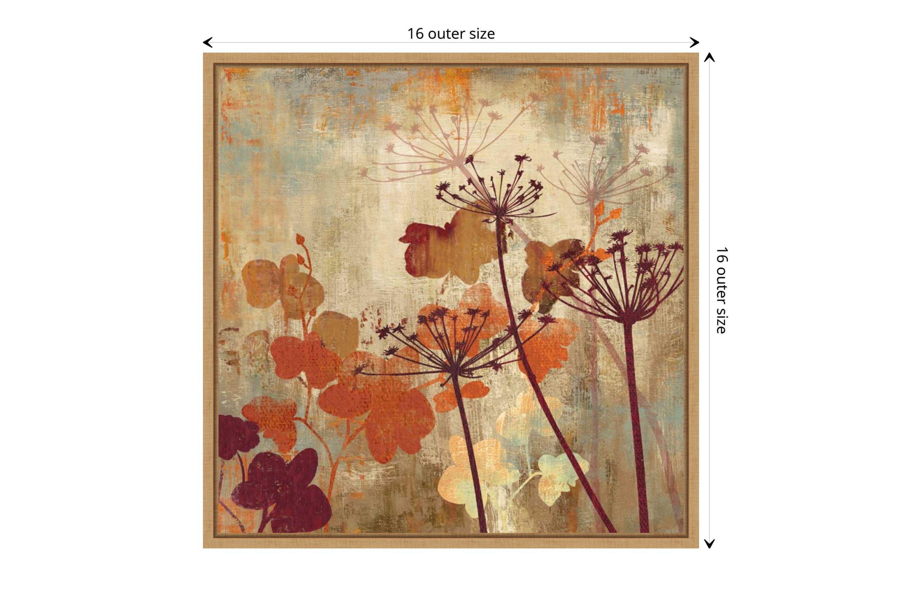 Wild Field II Framed Canvas Wall Art Print