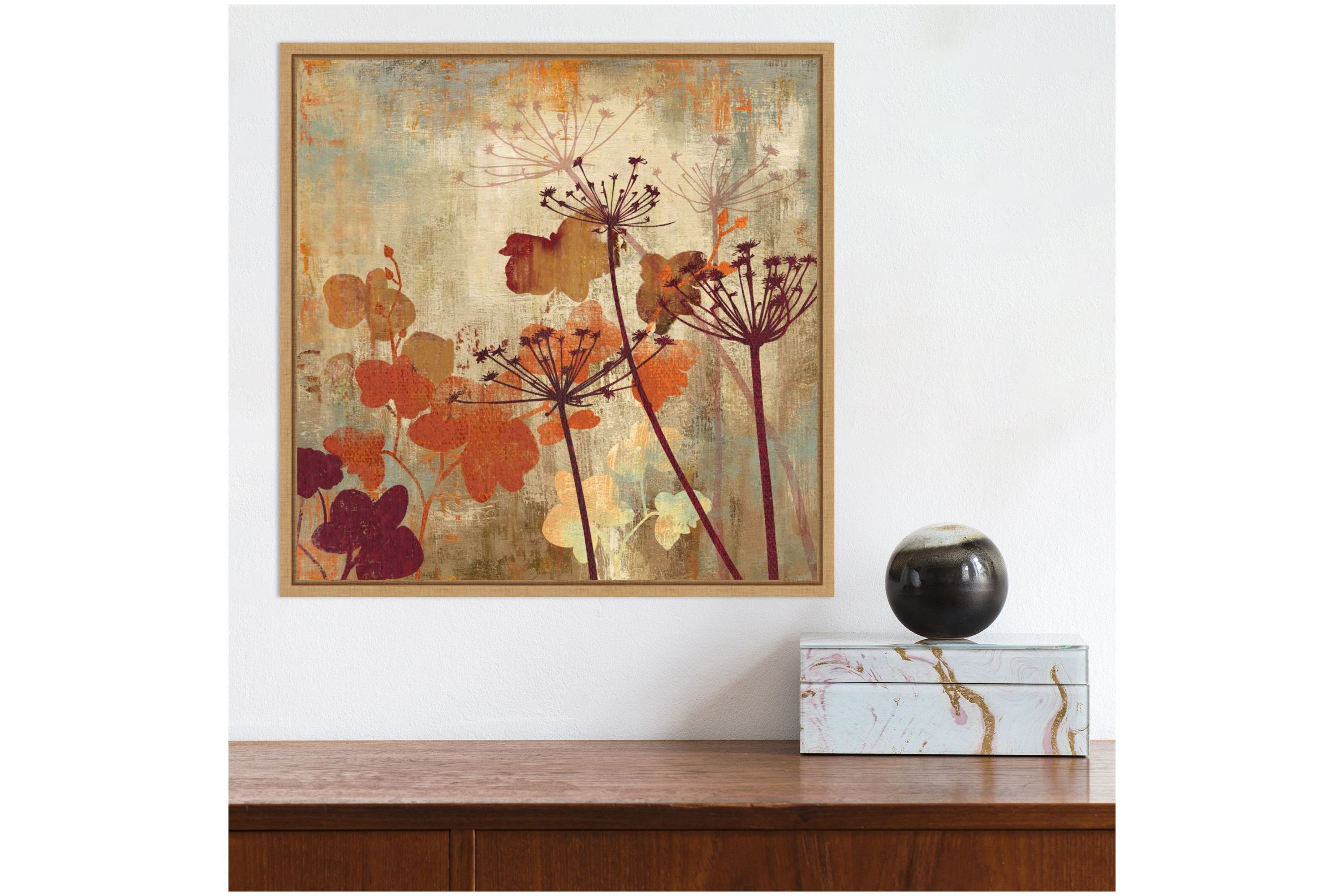 Wild Field II Framed Canvas Wall Art Print