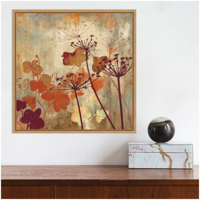 Wild Field II Framed Canvas Wall Art Print