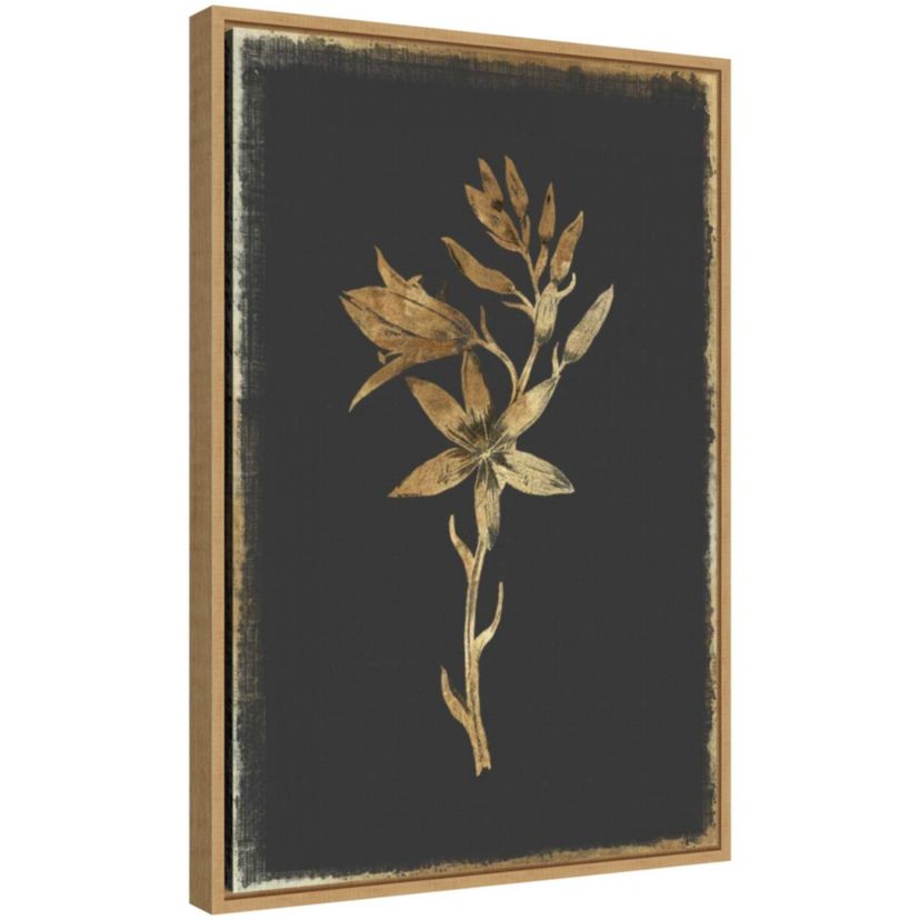 Carmass and Wild Hyacinth Framed Canvas Wall Art Print