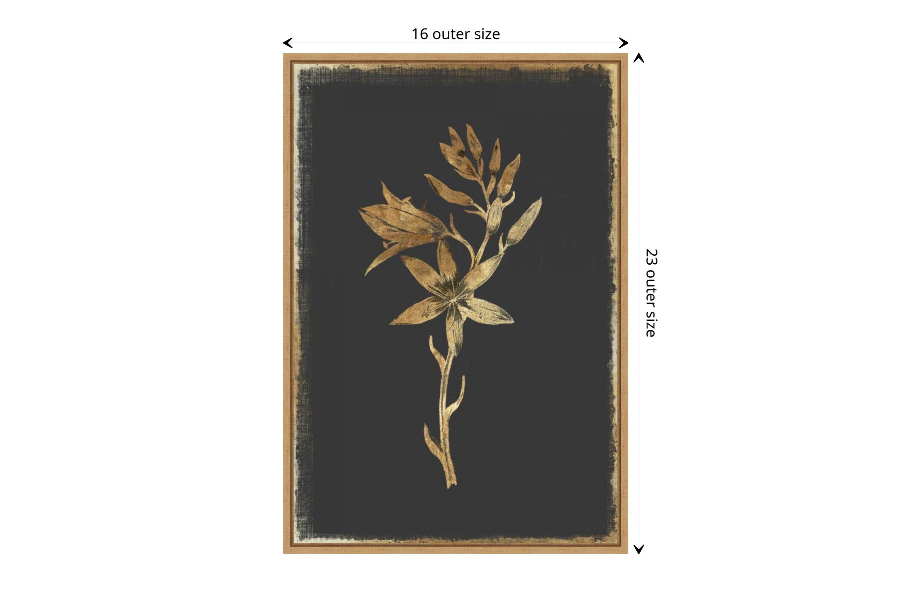 Carmass and Wild Hyacinth Framed Canvas Wall Art Print