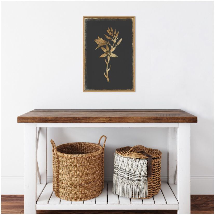 Carmass and Wild Hyacinth Framed Canvas Wall Art Print