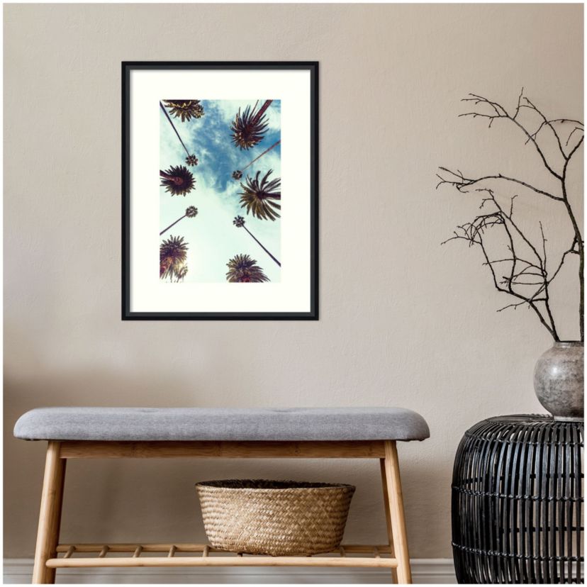 Palm Sky 2 Framed Wall Art Print