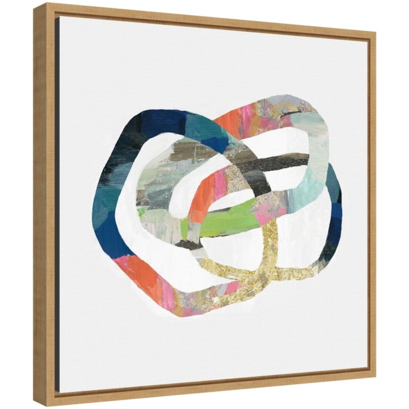 Allied I Framed Canvas Wall Art Print