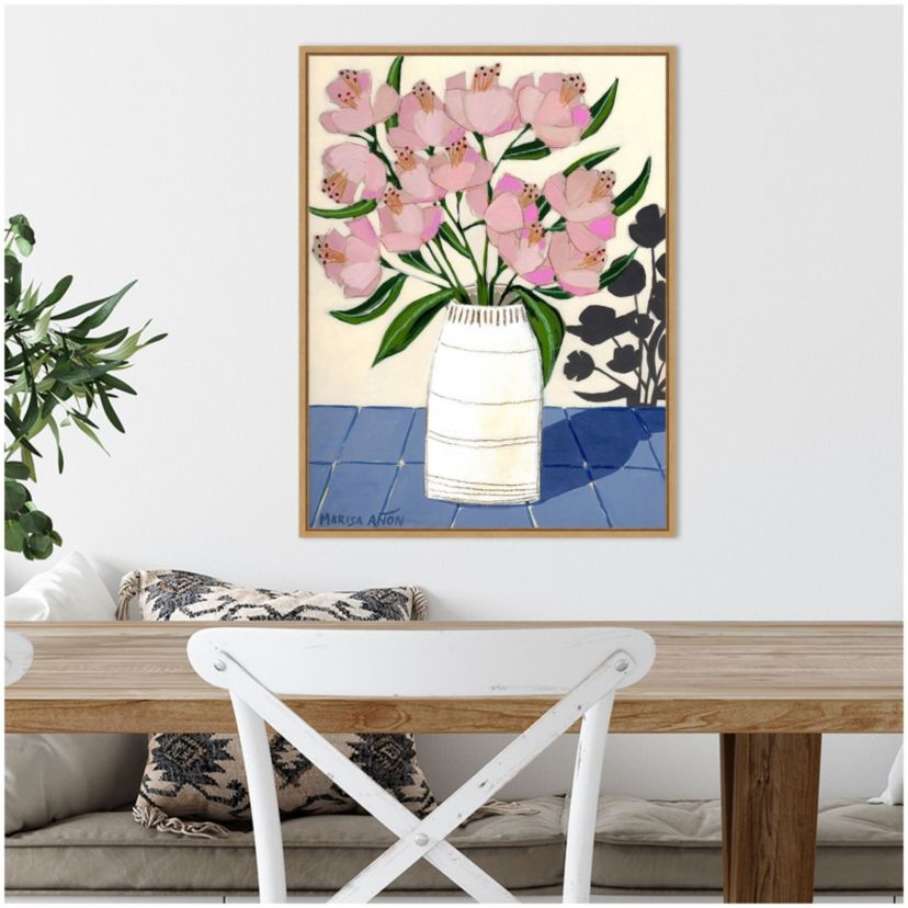 Spring Florals 5 Framed Canvas Wall Art Print