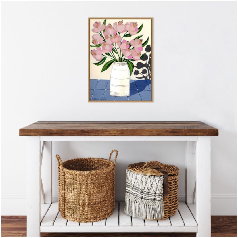 Spring Florals 5 Framed Canvas Wall Art Print