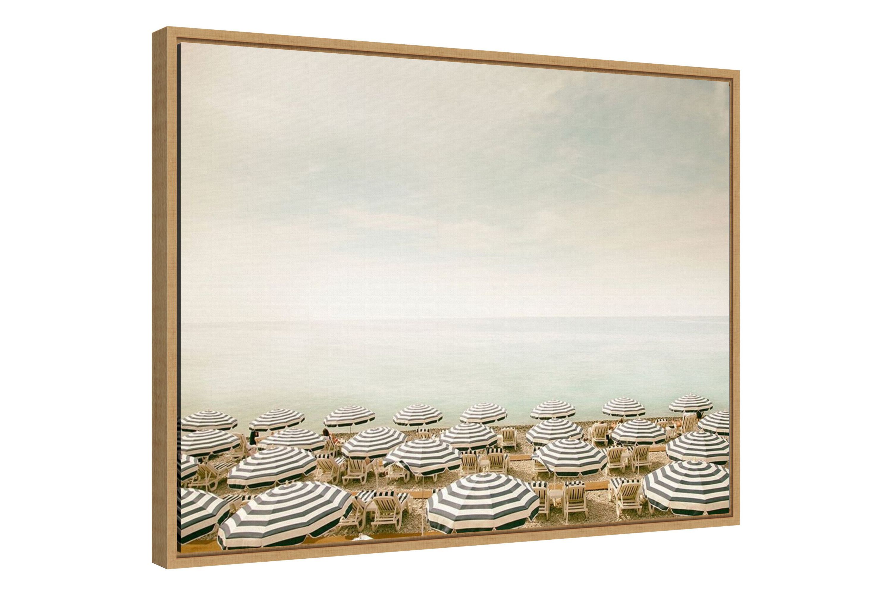 Seaside 4 (Beach) Framed Canvas Wall Art Print