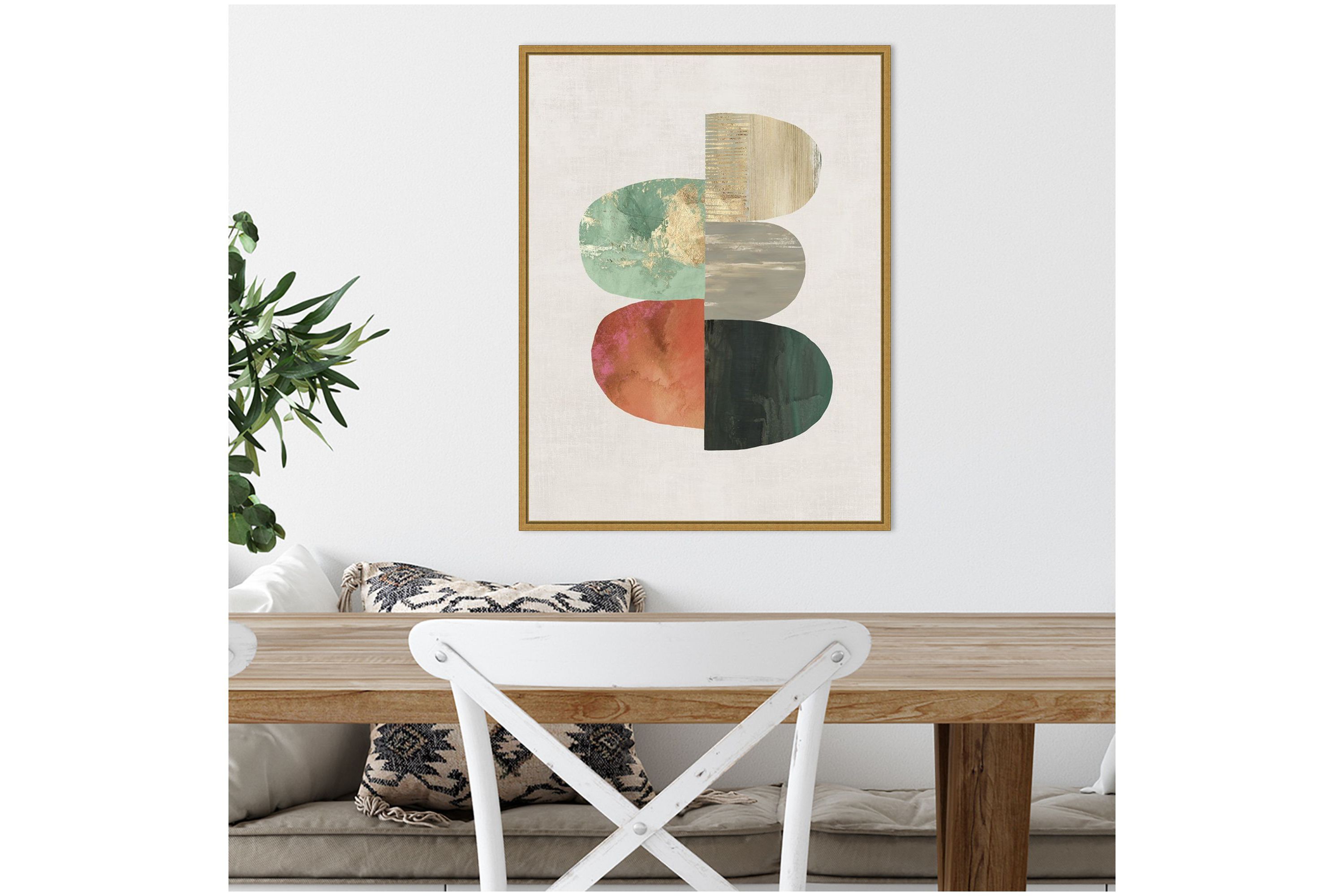 Evolving Energy I Framed Canvas Wall Art Print