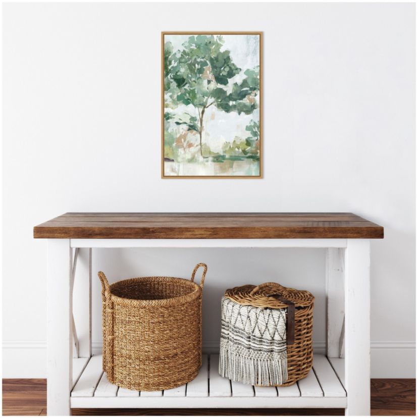 Soundless Beauty I Framed Canvas Wall Art Print