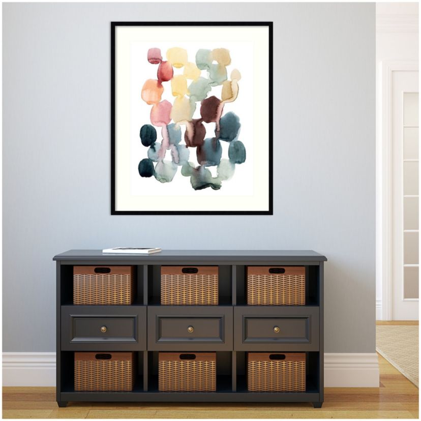 Desert Stones II by Grace Popp Wood Framed Wall Art Print