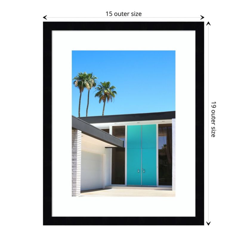 Palm Springs King Framed Wall Art Print
