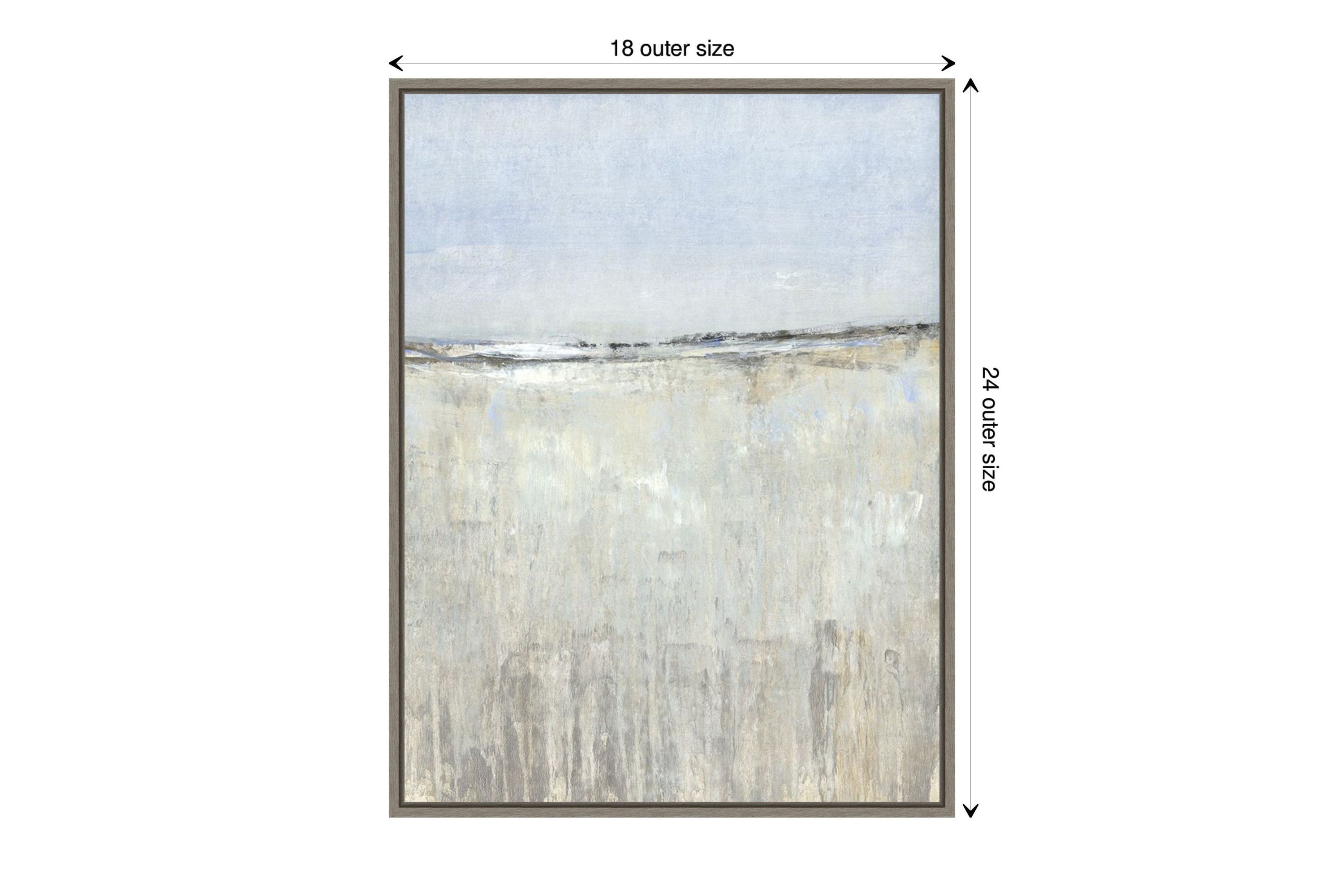 The Clearing II Framed Canvas Wall Art Print