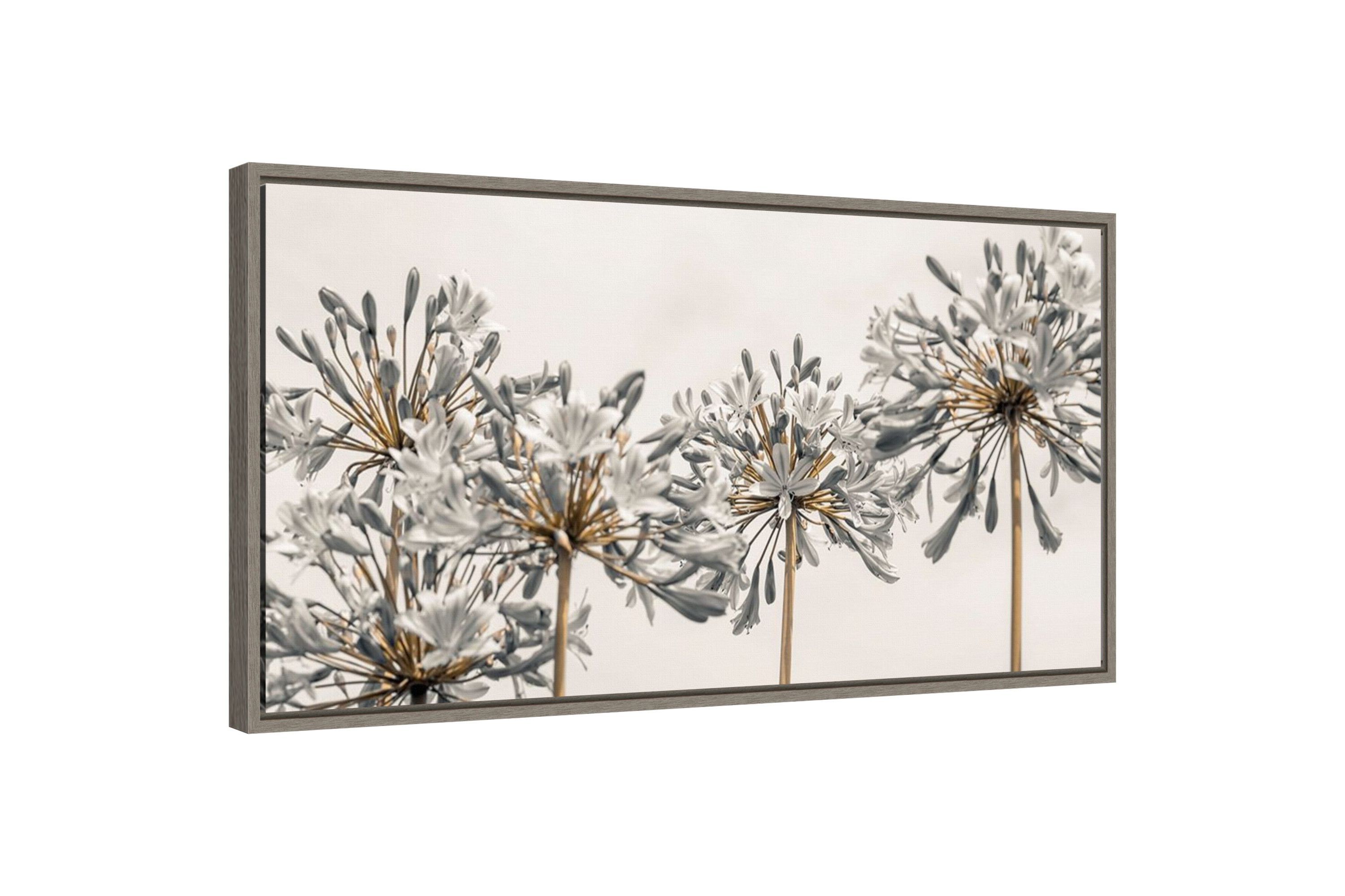 African Lily Flowers II Framed Canvas Wall Art Print