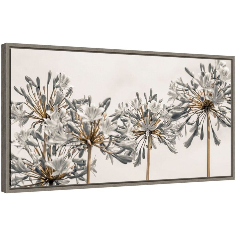 African Lily Flowers II Framed Canvas Wall Art Print