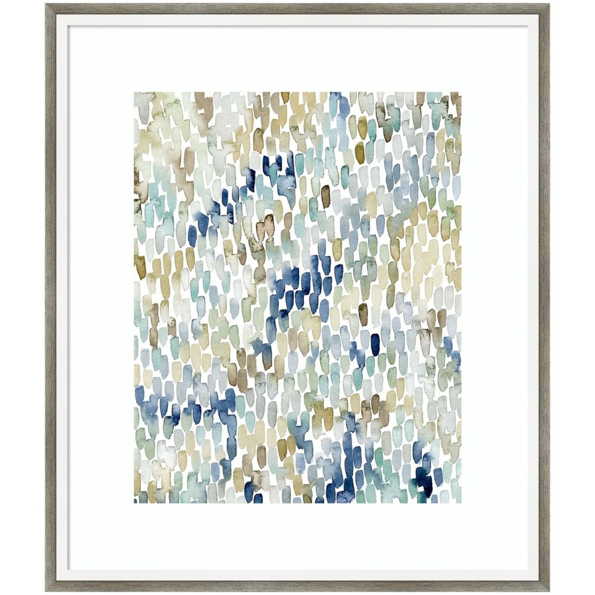 River Wavelets I by Grace Popp Wood Framed Wall Art Print