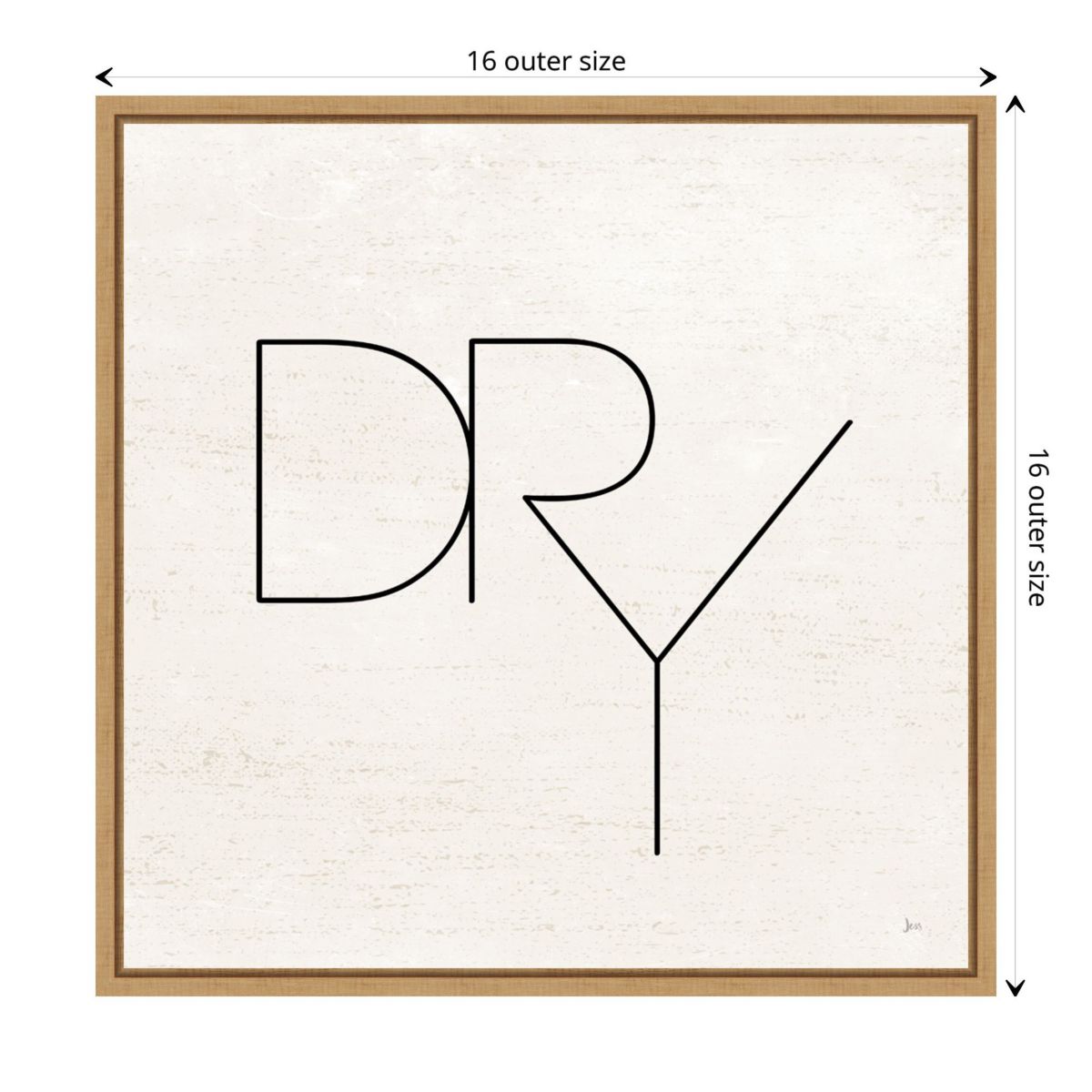 Wash Dry Fold II Laundry Framed Canvas Wall Art Print