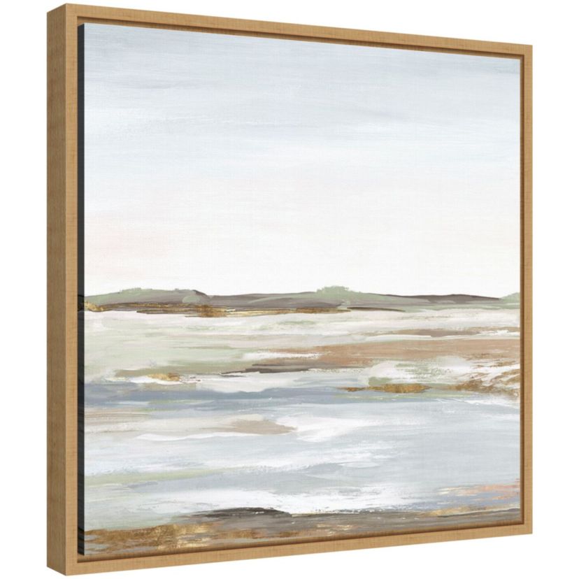Vastness I (Landscape) Framed Canvas Wall Art Print