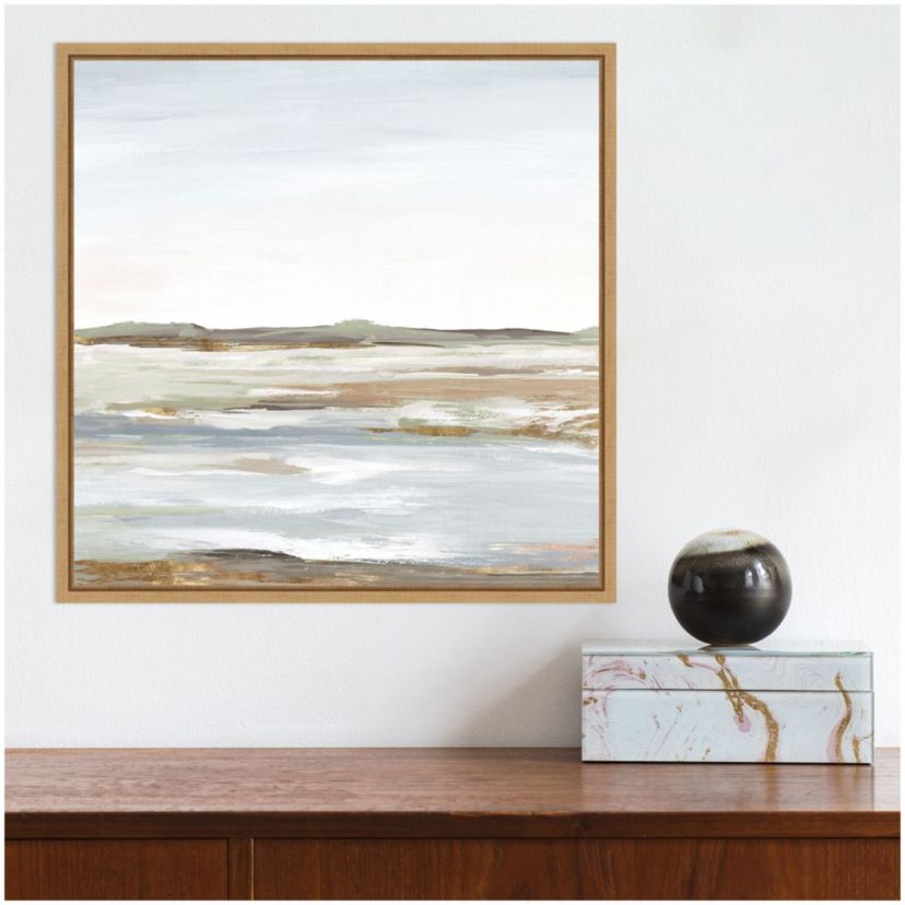 Vastness I (Landscape) Framed Canvas Wall Art Print