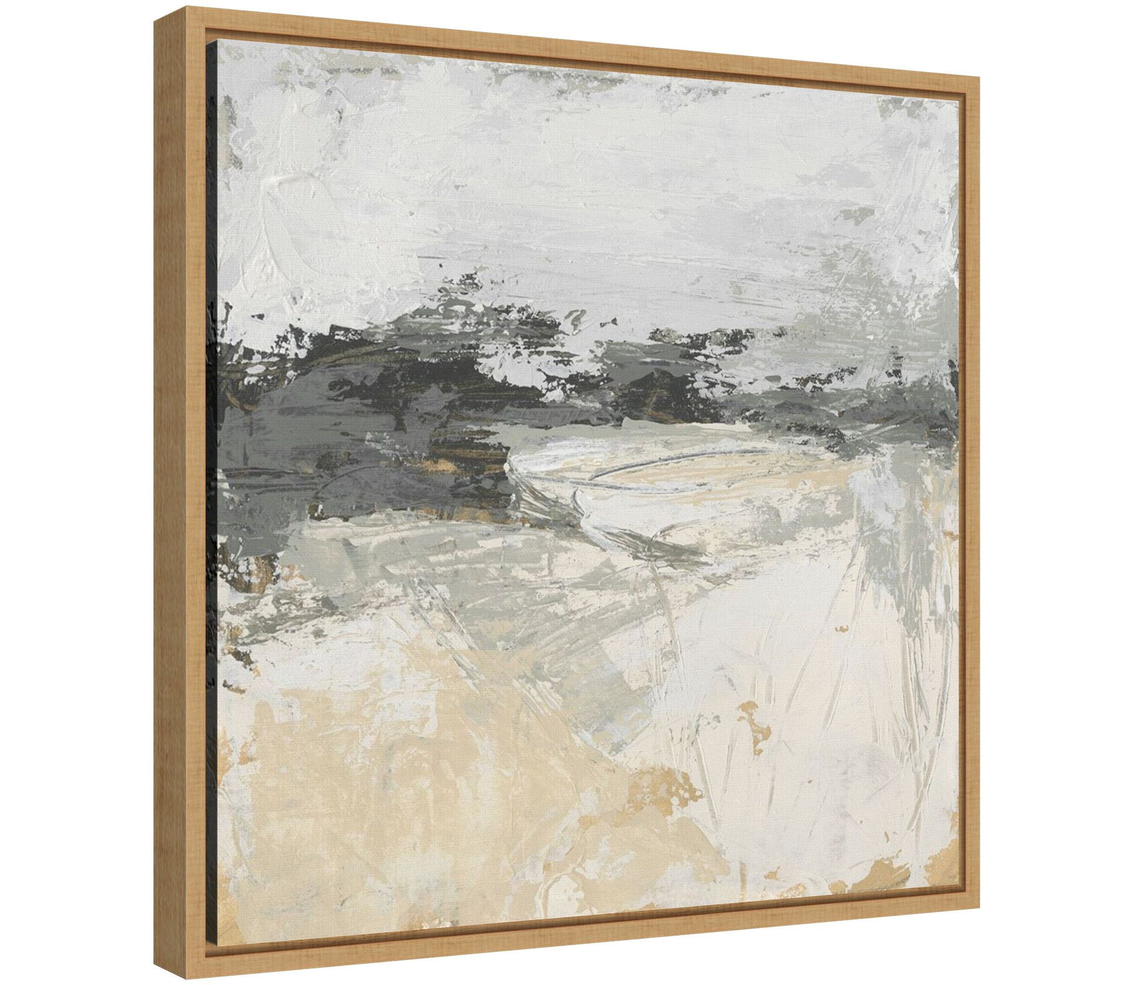 Wheatfield I Framed Canvas Wall Art Print