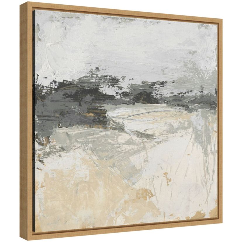 Wheatfield I Framed Canvas Wall Art Print