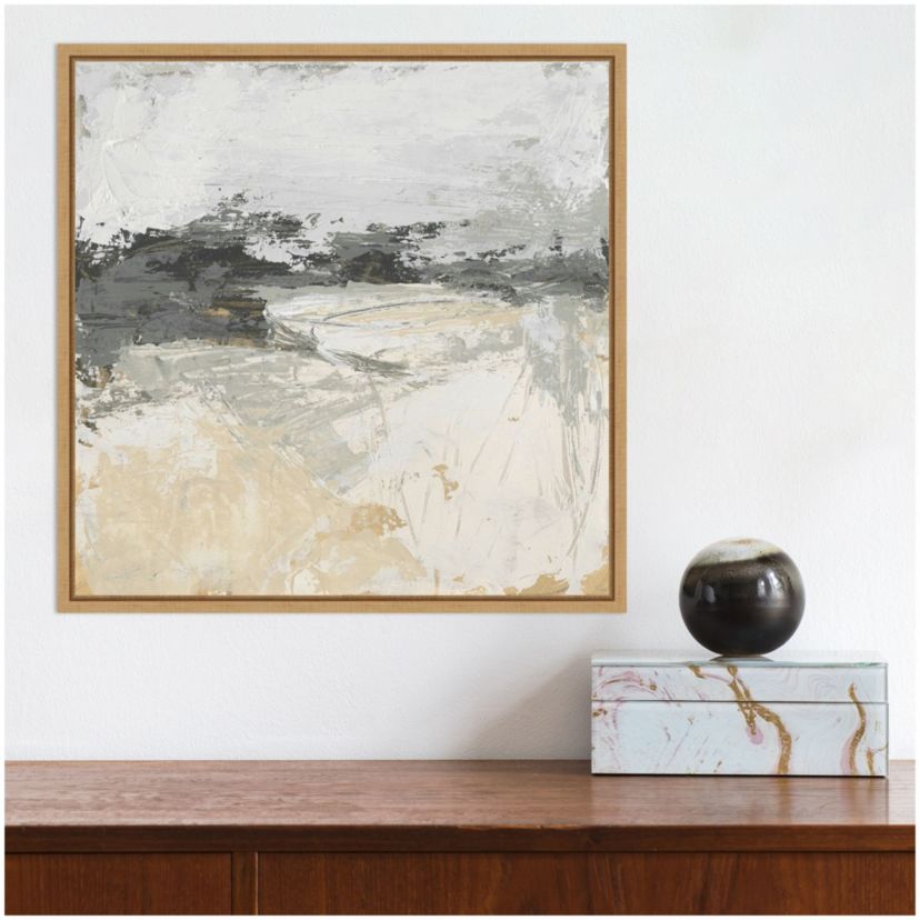 Wheatfield I Framed Canvas Wall Art Print