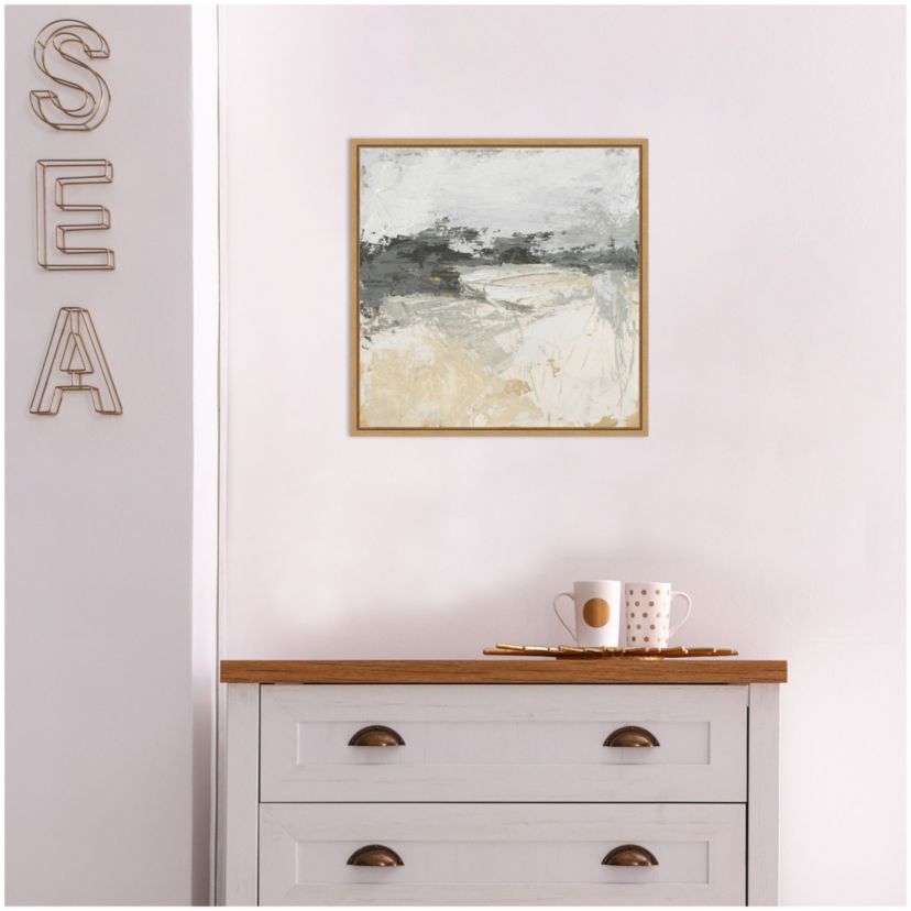 Wheatfield I Framed Canvas Wall Art Print