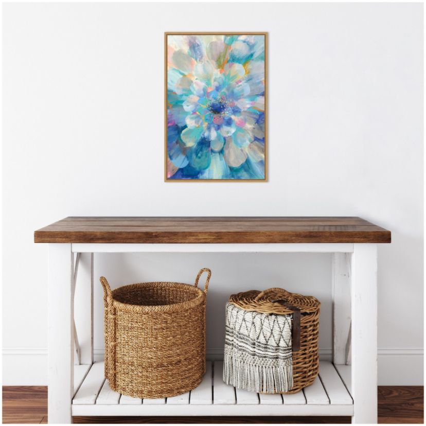 Intensity Floral II Framed Canvas Wall Art Print
