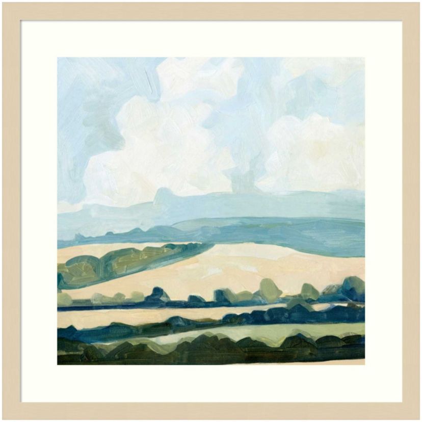 Fieldscape II Framed Wall Art Print