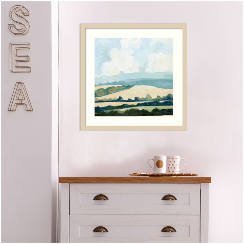 Fieldscape II Framed Wall Art Print