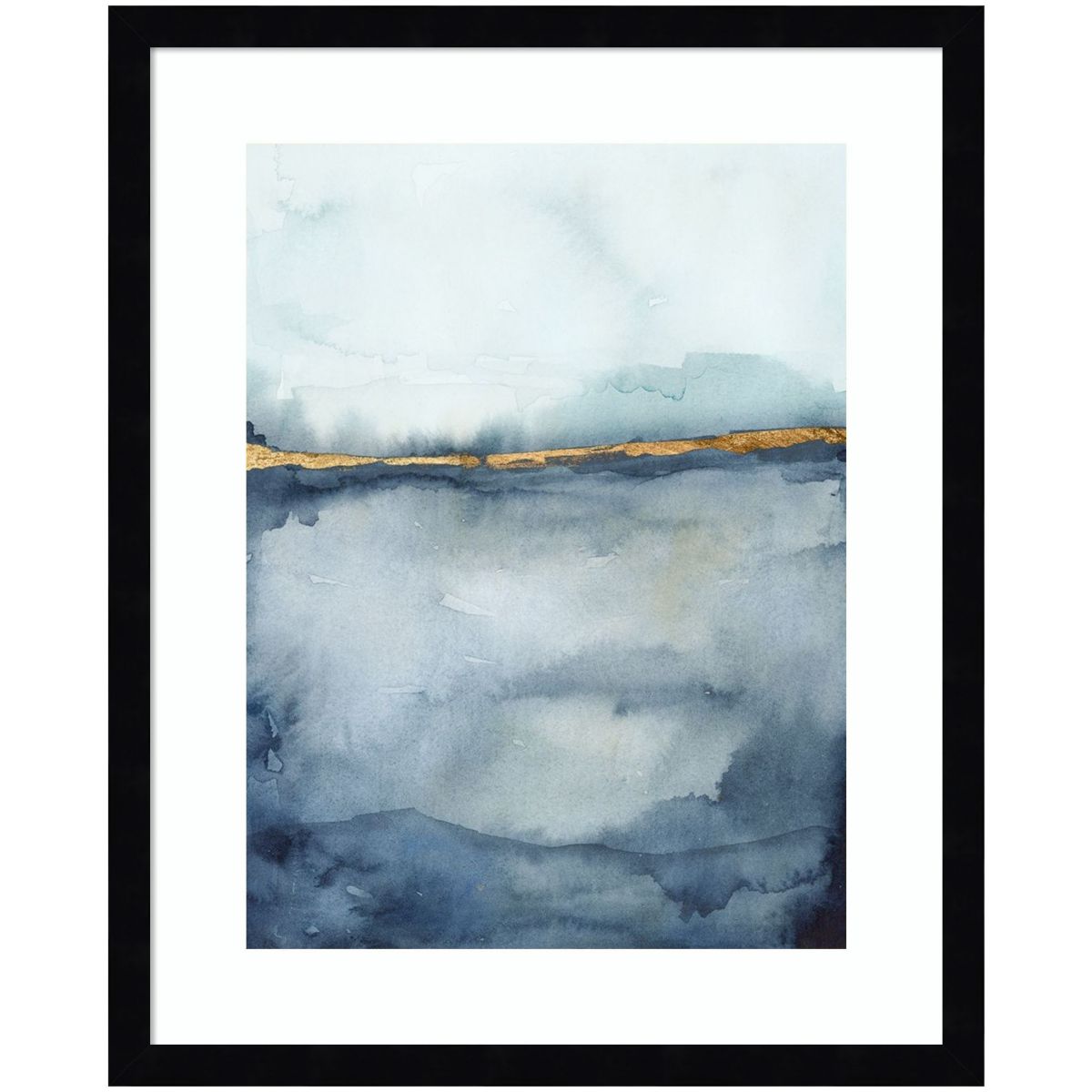 Coastal Horizon II Framed Wall Art Print