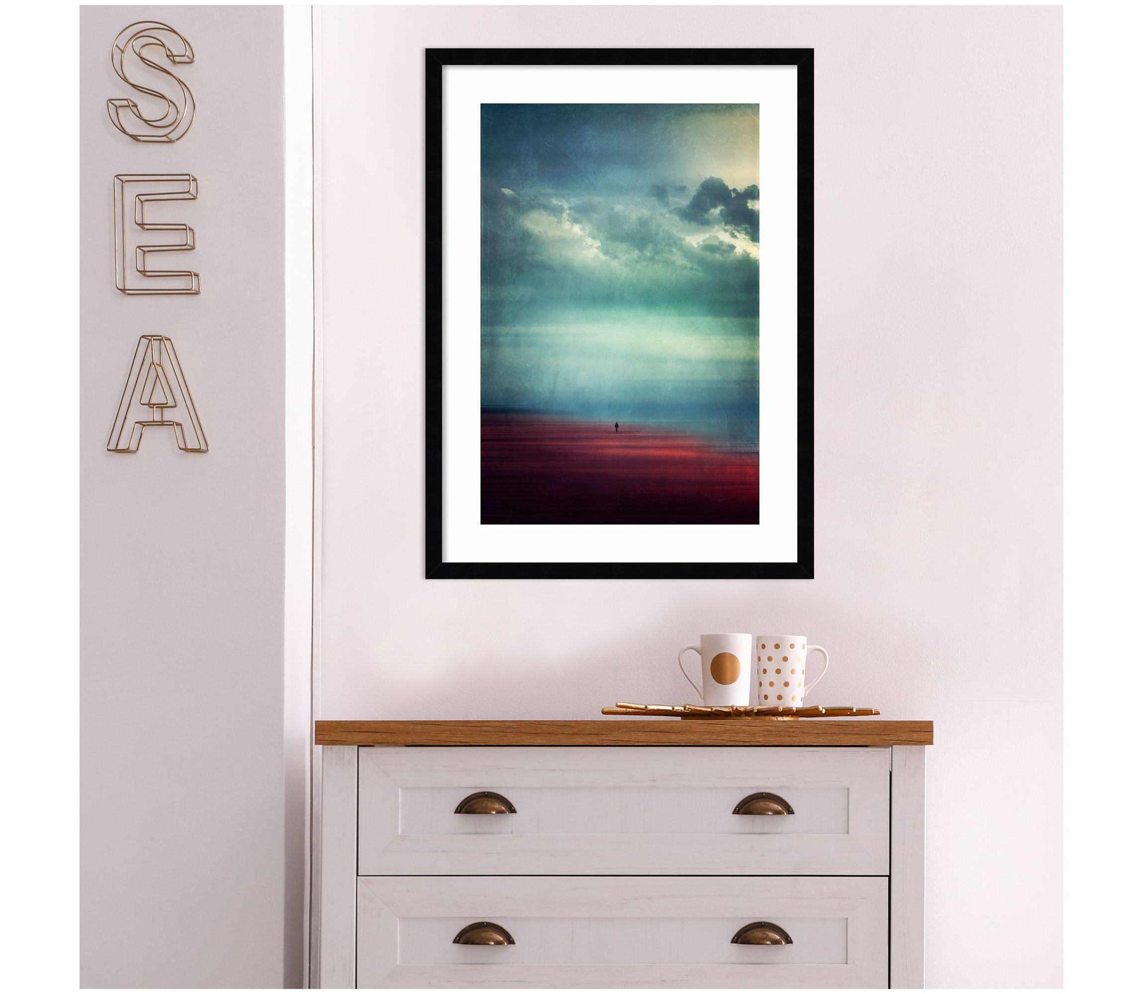 Enjoying Silence Framed Wall Art Print