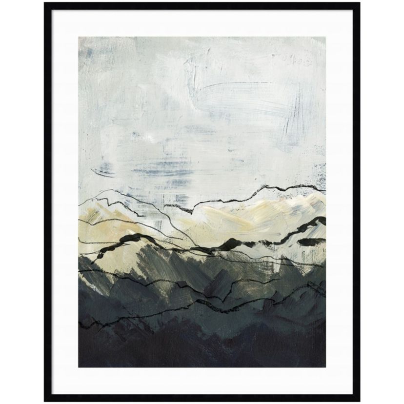 Winter Mountains I by Jennifer Paxton Parker Wood Framed Wall Art Print