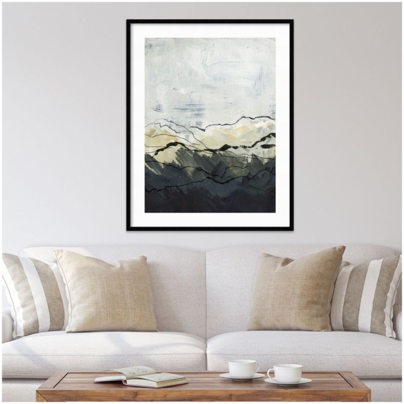 Winter Mountains I by Jennifer Paxton Parker Wood Framed Wall Art Print