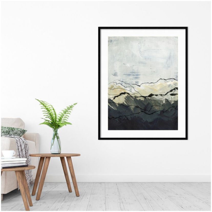 Winter Mountains I by Jennifer Paxton Parker Wood Framed Wall Art Print