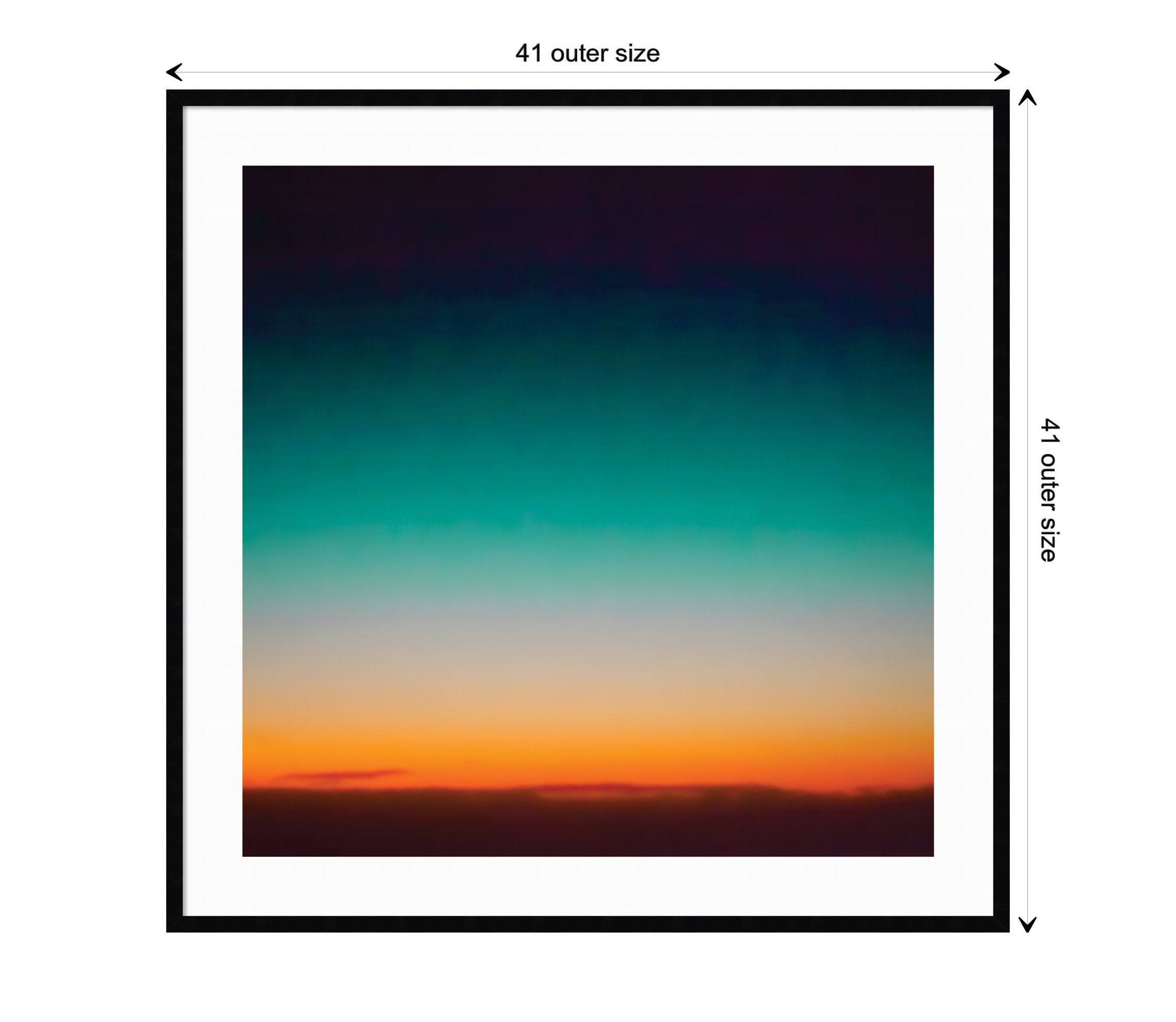 Sunrise Flying by Caroline Mint Wood Framed Wall Art Print