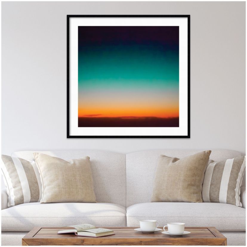 Sunrise Flying by Caroline Mint Wood Framed Wall Art Print