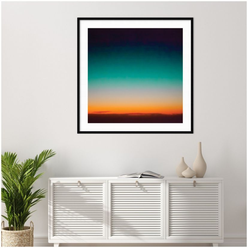 Sunrise Flying by Caroline Mint Wood Framed Wall Art Print