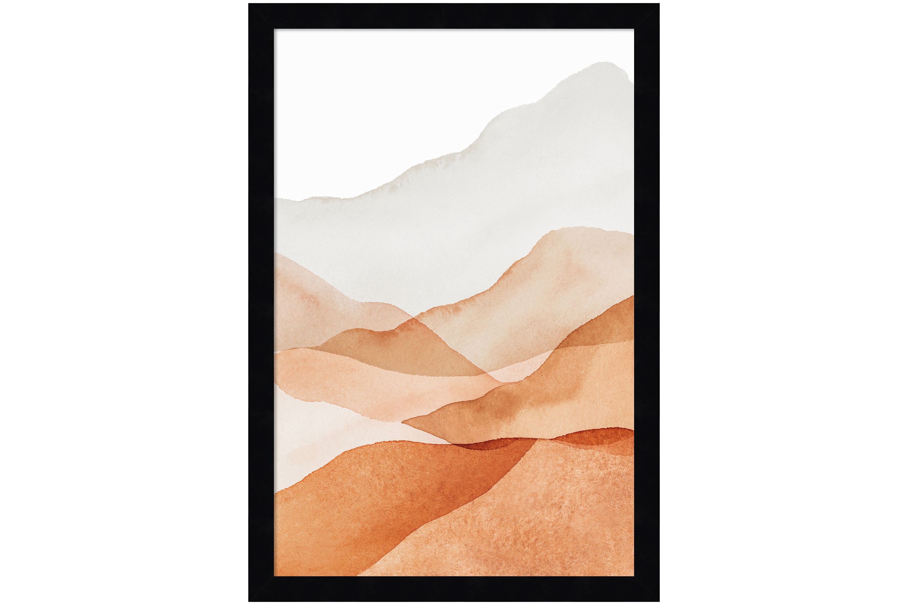 Mountain Range III Framed Wall Art Print