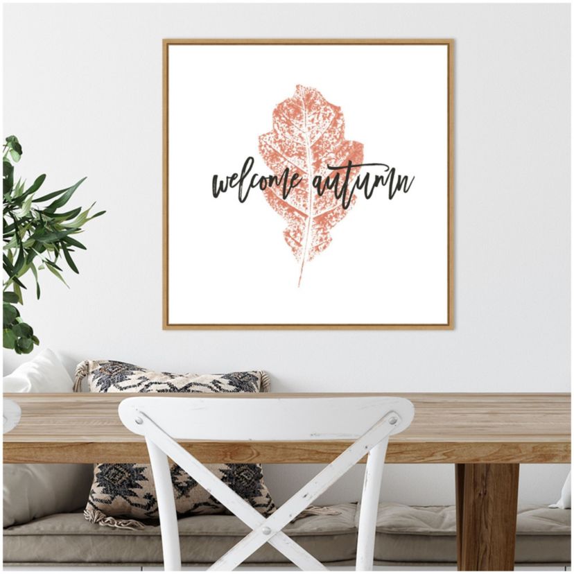 Harvest Sentiments VIII Framed Canvas Wall Art Print