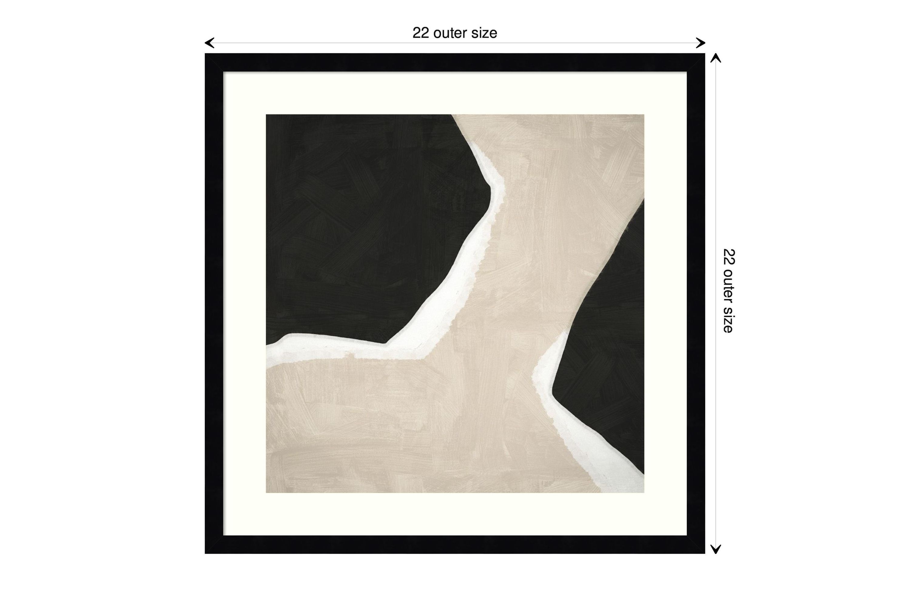 Eon I Framed Wall Art Print