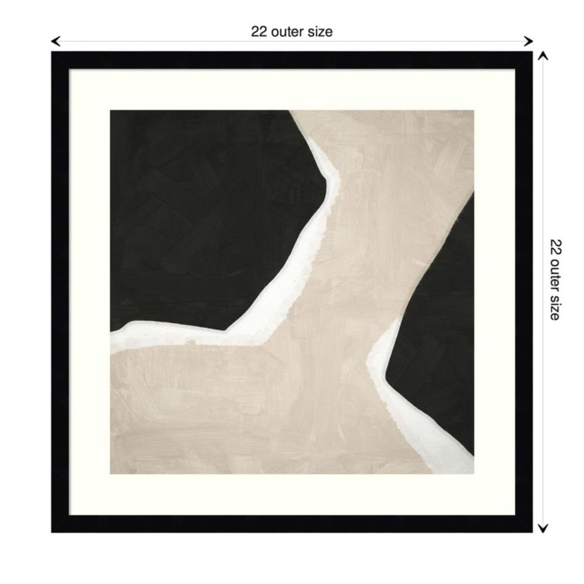 Eon I Framed Wall Art Print