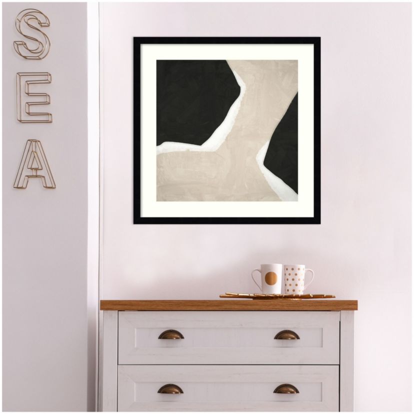 Eon I Framed Wall Art Print